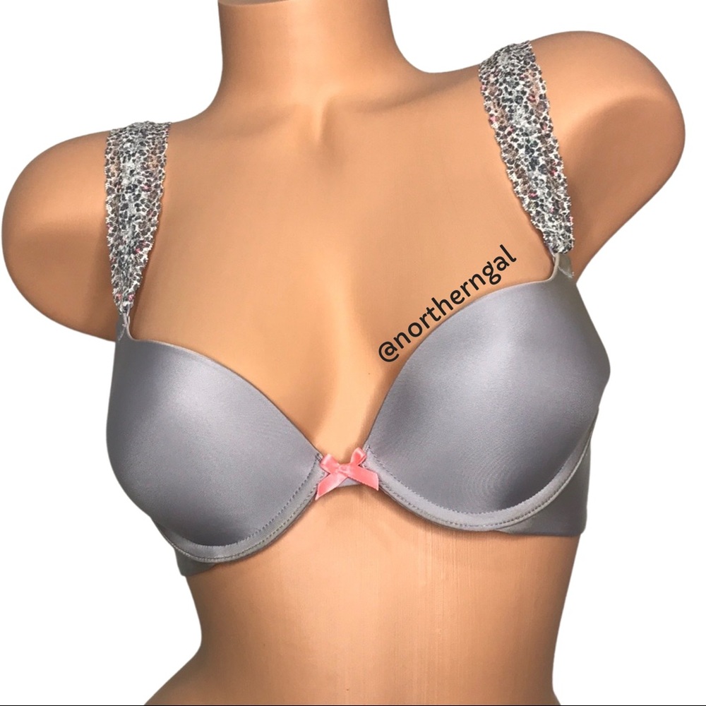 Damaged Victoria’s Secret Push Up Bra with Fun Straps